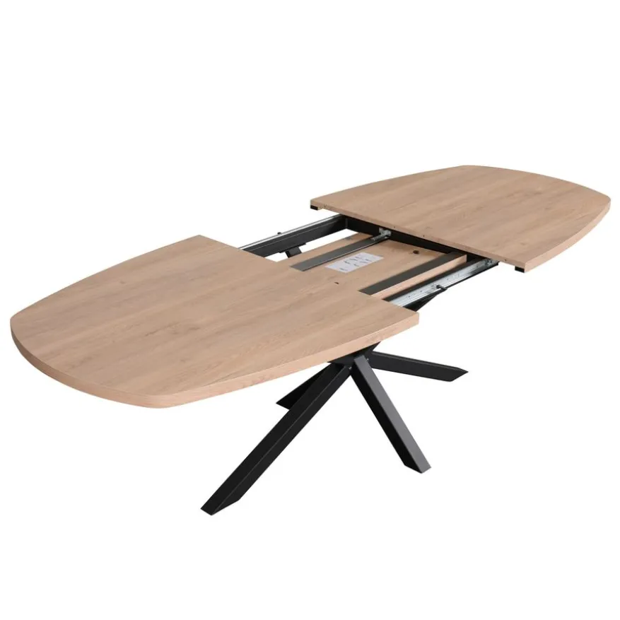 Uitschuifbare Eettafel Vieuw Old Oak - 200/257x102