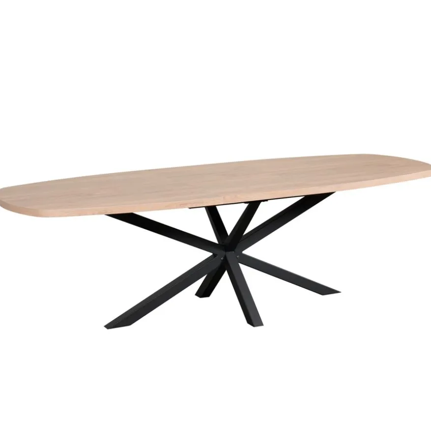 Uitschuifbare Eettafel Vieuw Old Oak - 200/257x102
