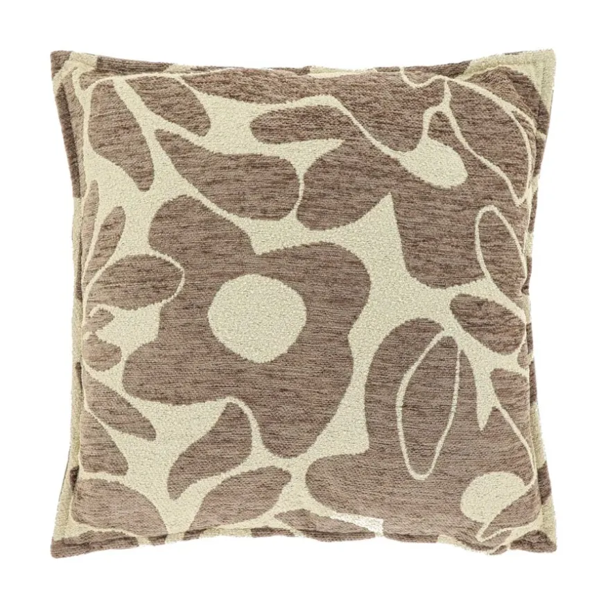 Unique Living Sierkussen Lies Taupe - 45x45 cm