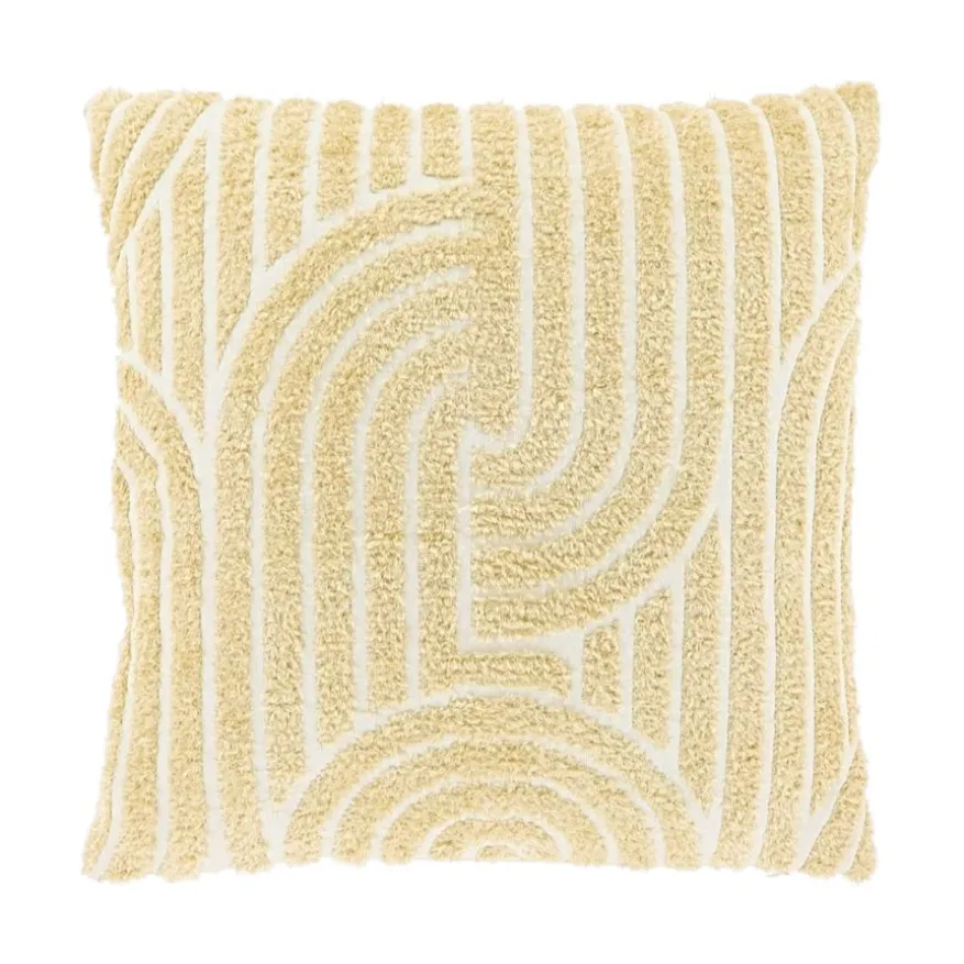 Unique Living Sierkussen Ziza Crème - 45x45 cm