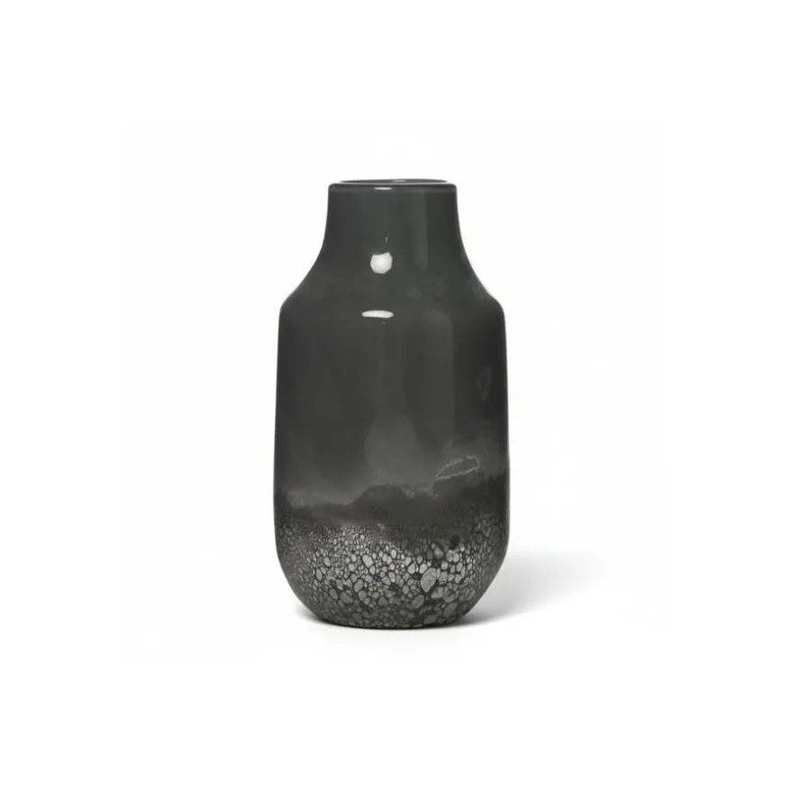Vaas Atlas Donkergrijs - 27 cm hoog