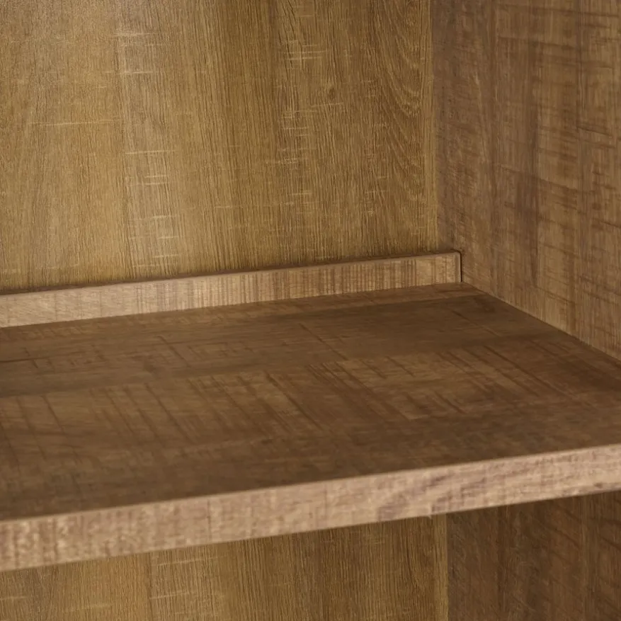 Vitrinekast Culemborg Naturel - 121x200x45 cm