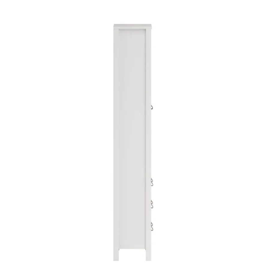 Vitrinekast Dallas Wit - 79x199x33 cm