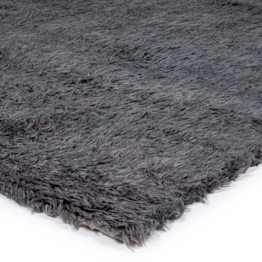 Vloerkleed Merano Donkergrijs - 170x230 cm