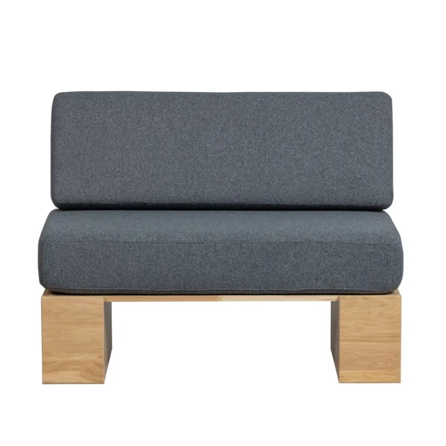 vtwonen Eetkamerbank Eat Up Blauw - 110 cm