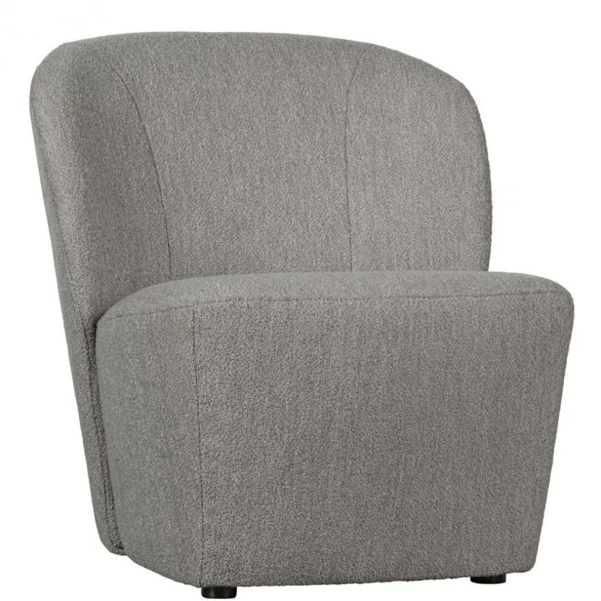 vtwonen Fauteuil Lofty Grijs