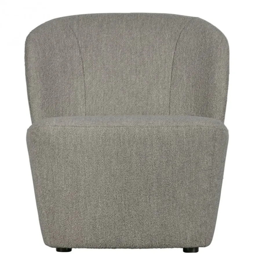 vtwonen Fauteuil Lofty Grijs