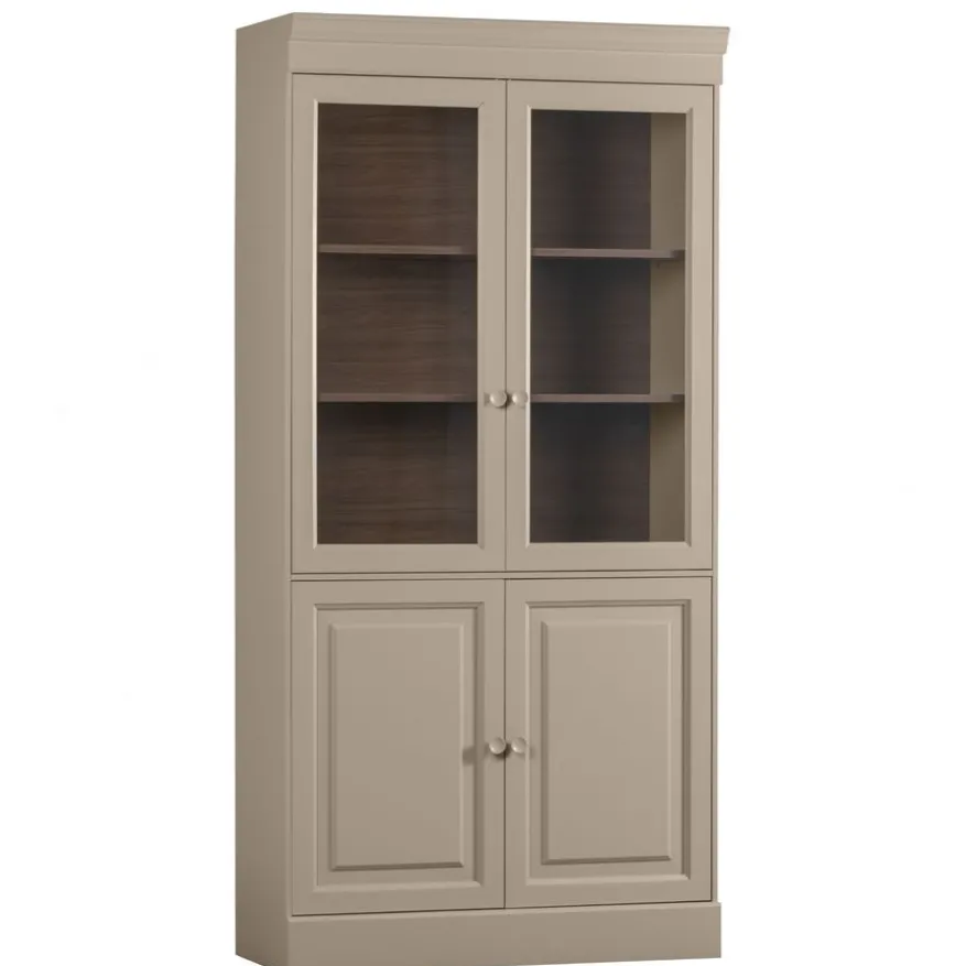vtwonen Vitrinekast Chow Greige - 105x215x40 cm