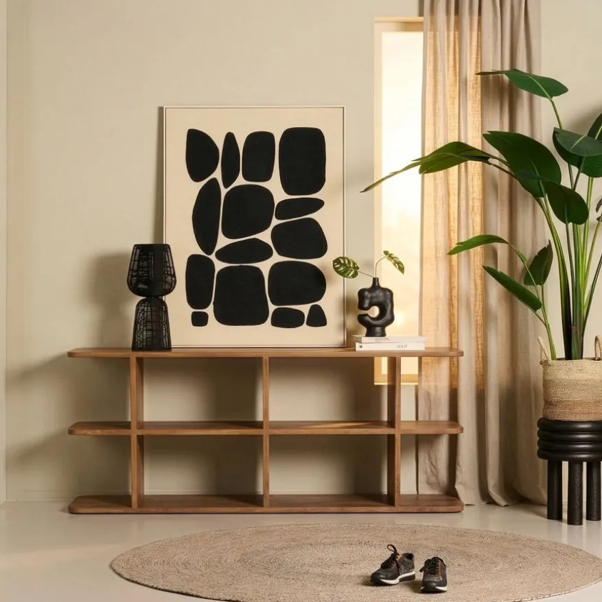 Wandkast Anam Bruin - 170x70x28 cm