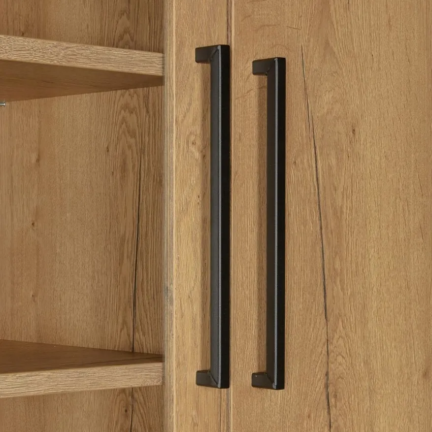 Wandkast Batenburg Naturel - 107x190x45 cm