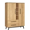 Wandkast Batenburg Naturel - 120x170x45 cm