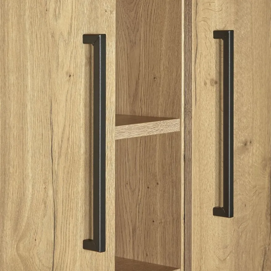 Wandkast Batenburg Naturel - 120x170x45 cm