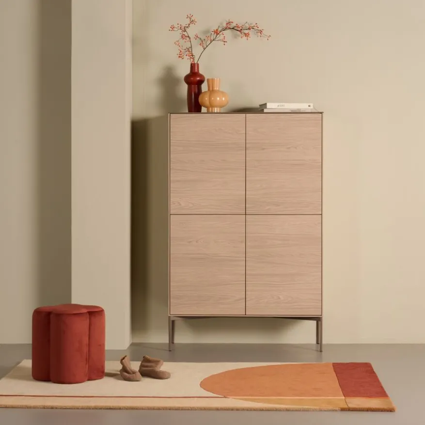 Wandkast Fado Naturel - 110x170x42 cm