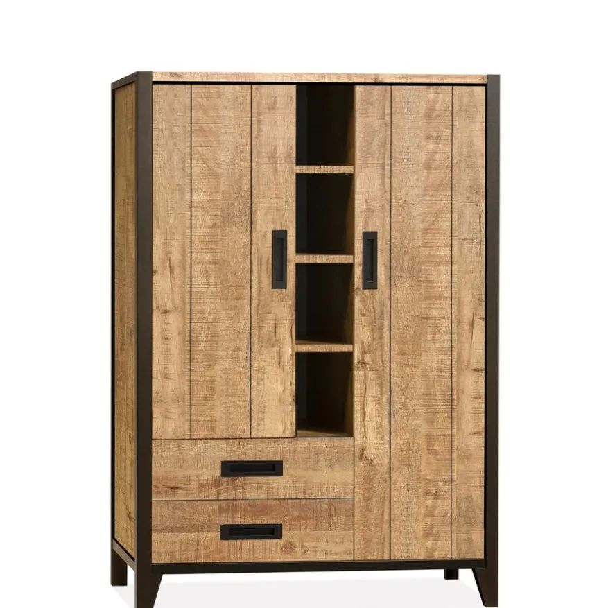 Wandkast Tilburg Naturel - 120x170x45 cm