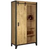 Wandkast Tilburg Naturel - 109x190x45 cm