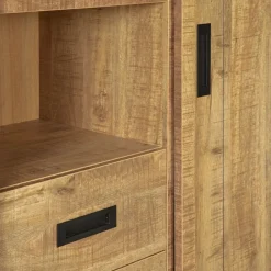 Wandkast Tilburg Naturel - 109x190x45 cm