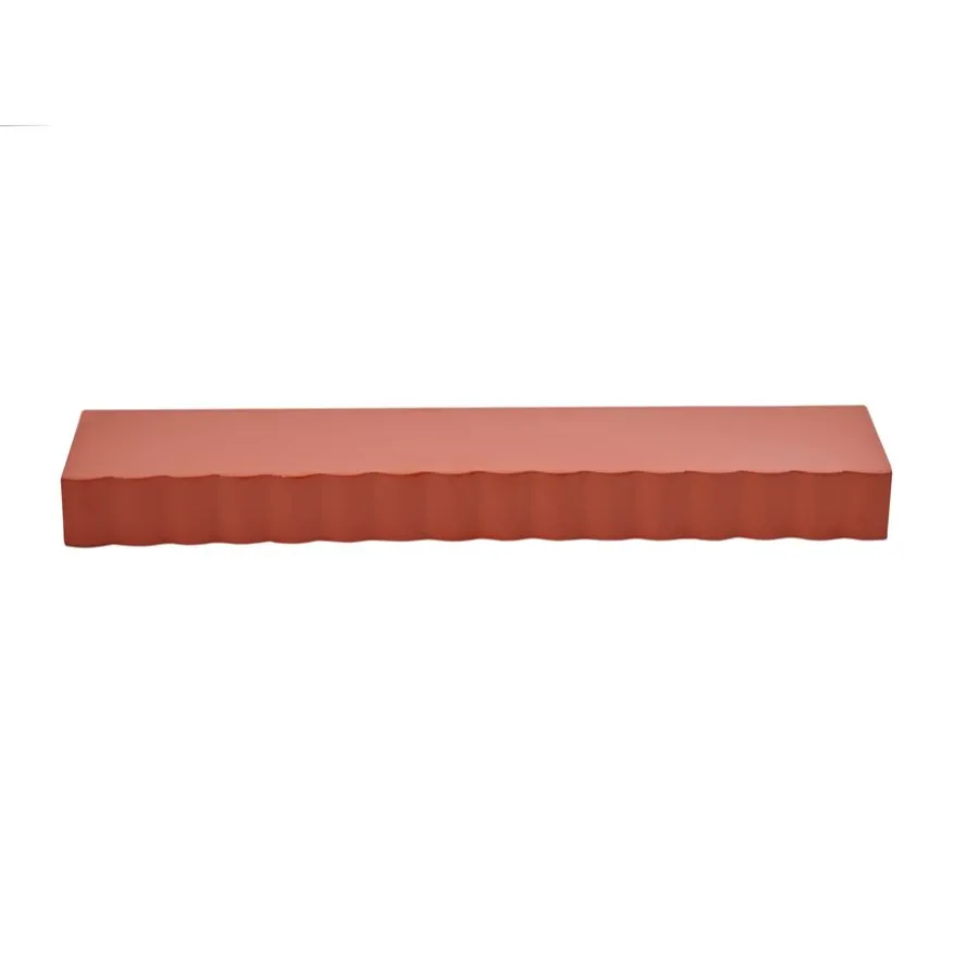 Wandplank Weaves Steenrood - 60x15 cm