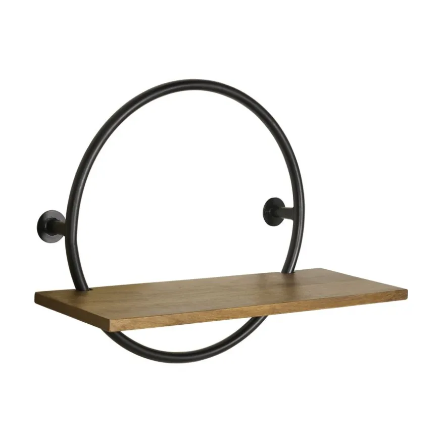 Wandrek Aurano Mango / Zwart - Ø 45 cm
