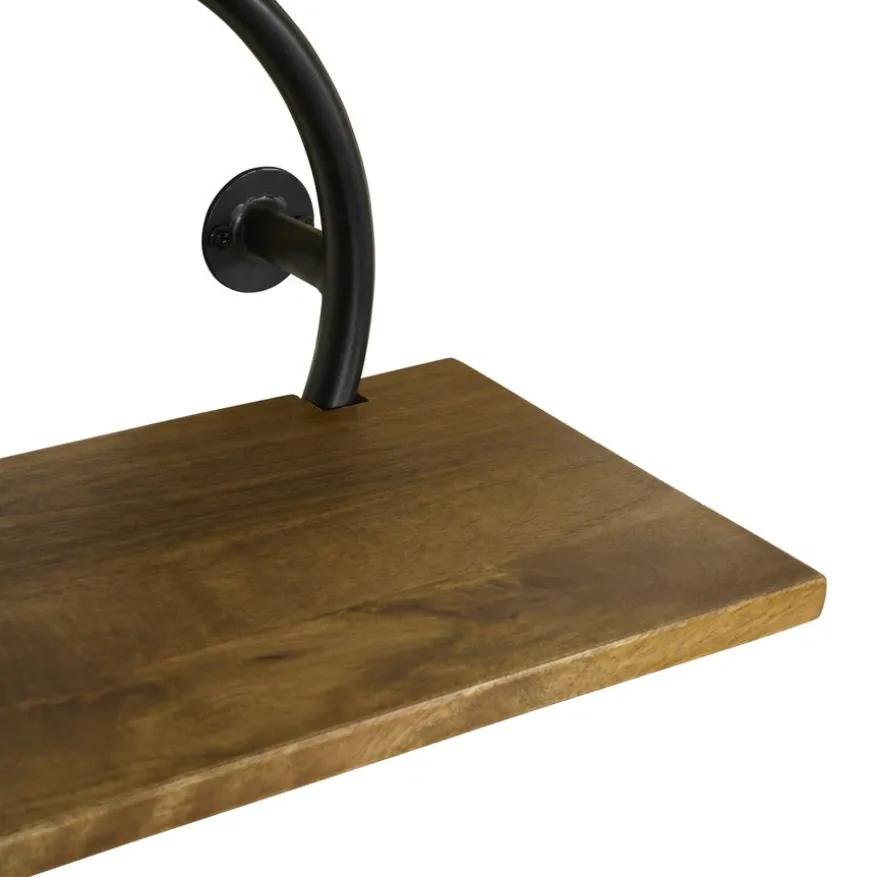 Wandrek Aurano Mango / Zwart - Ø 30 cm