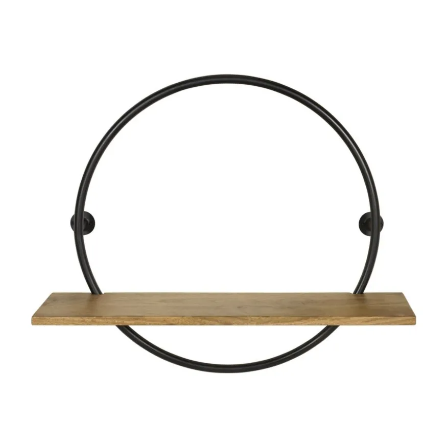 Wandrek Aurano Mango / Zwart - Ø 60 cm