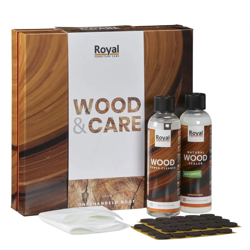 Wood Care Kit - Onderhoud Onbehandeld Hout