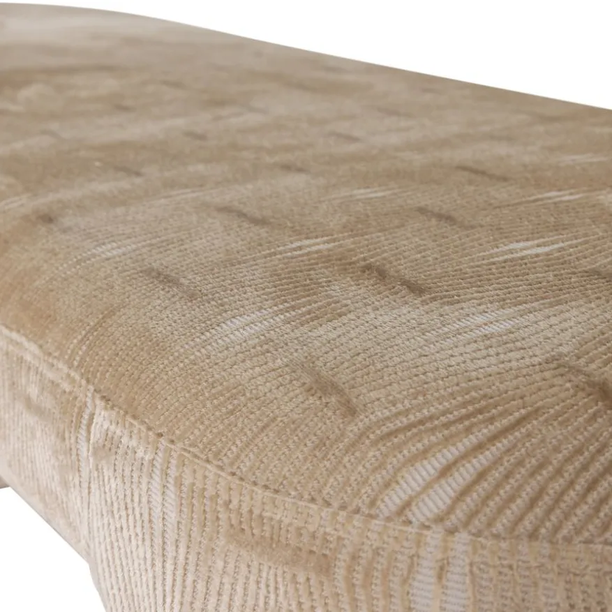 WOOOD Bank Jacob Beige - 130x46 cm