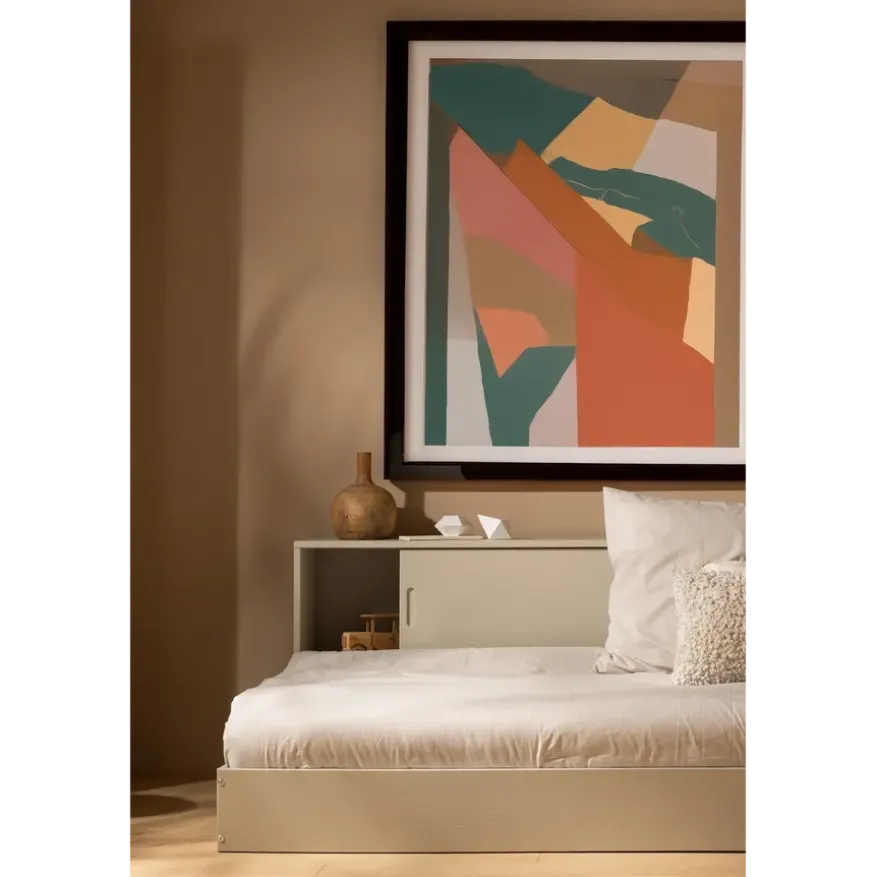 WOOOD Bed Carter Dust - 90x200 cm