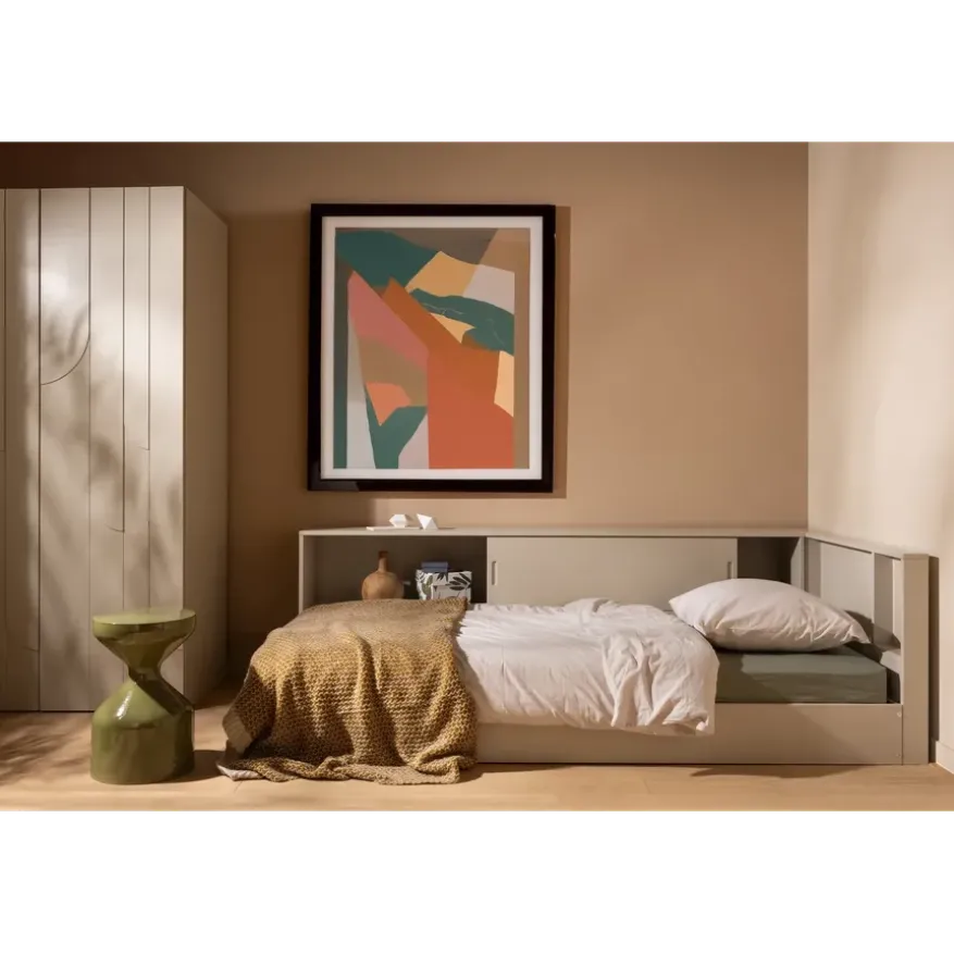 WOOOD Bed Carter Dust - 90x200 cm