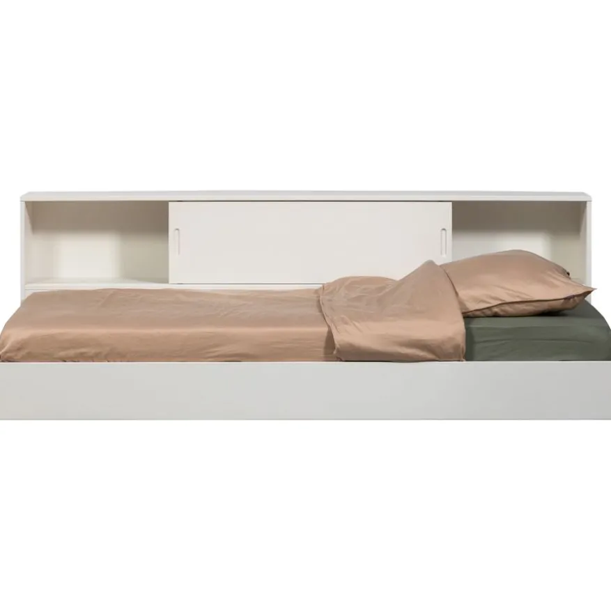 WOOOD Bed Carter Wit - 90x200 cm