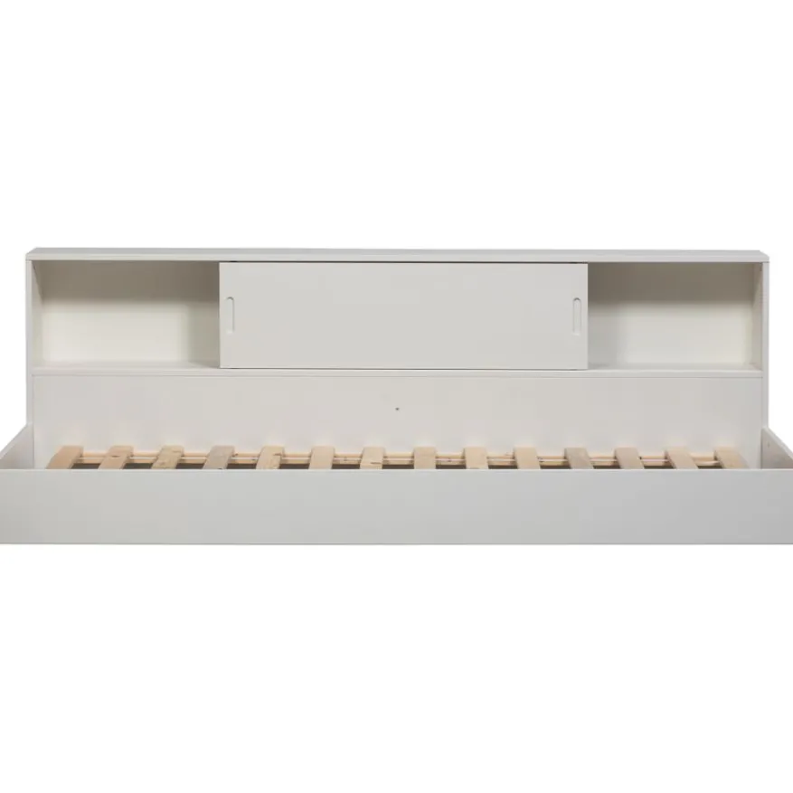 WOOOD Bed Carter Wit - 90x200 cm