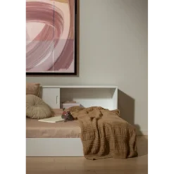 WOOOD Bed Carter Wit - 90x200 cm