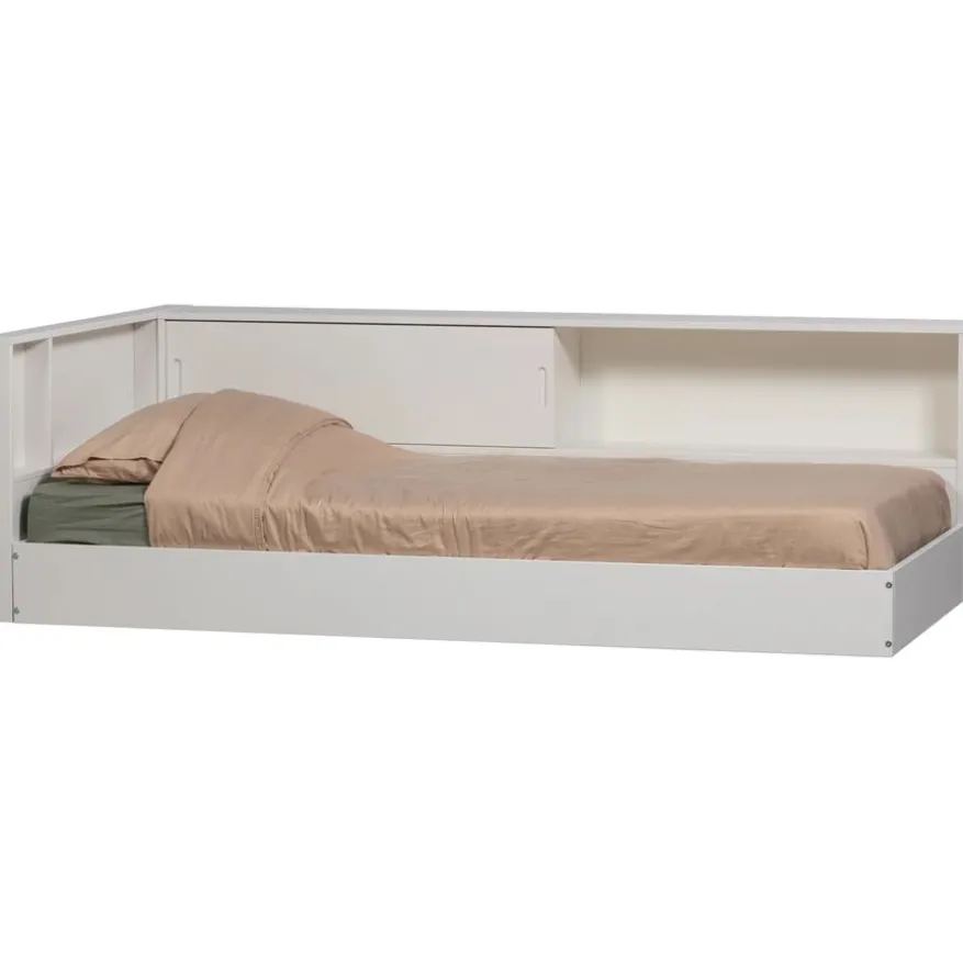 WOOOD Bed Carter Wit - 90x200 cm
