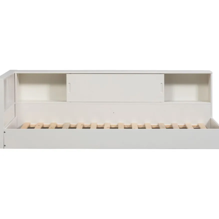 WOOOD Bed Carter Wit - 90x200 cm