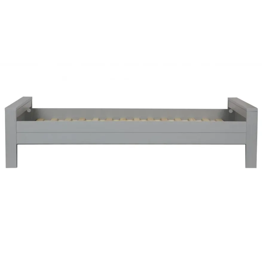 WOOOD Bed Dennis Grijs - 90x200 cm
