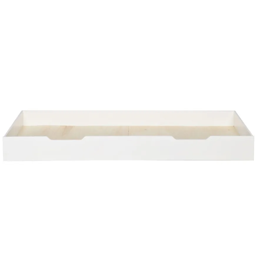 WOOOD Bedlade Nikki Wit - 198x20x94 cm
