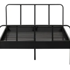 WOOOD Bed Mees Zwart - 120x200 cm