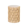 WOOOD Bijzettafel Axu Zand - Ø 35 cm