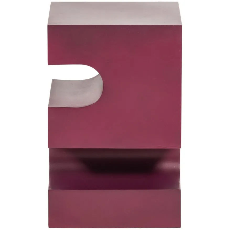 WOOOD Bijzettafel Bordeaux - 30x30 cm