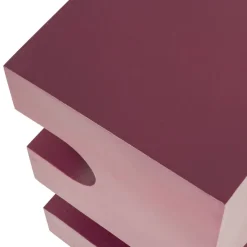 WOOOD Bijzettafel Bordeaux - 30x30 cm