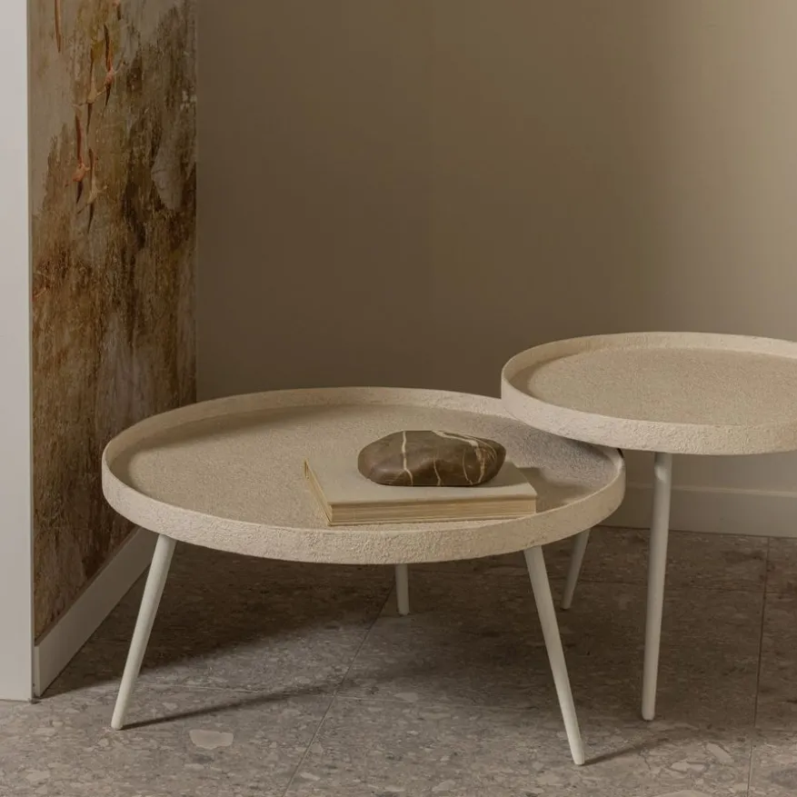WOOOD Bijzettafel Bounds Beige - Ø 74 cm