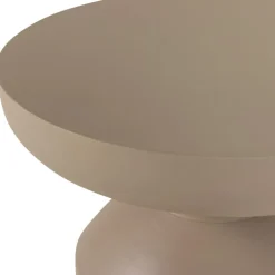 WOOOD Bijzettafel Bova Bruin - Ø 45 cm