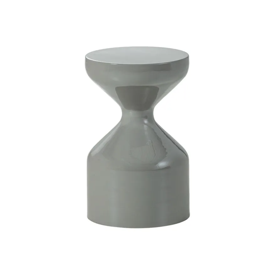 WOOOD Bijzettafel Floyd Grijs - Ø 30 cm