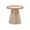 WOOOD Bijzettafel Maud Naturel - Ø 39 cm