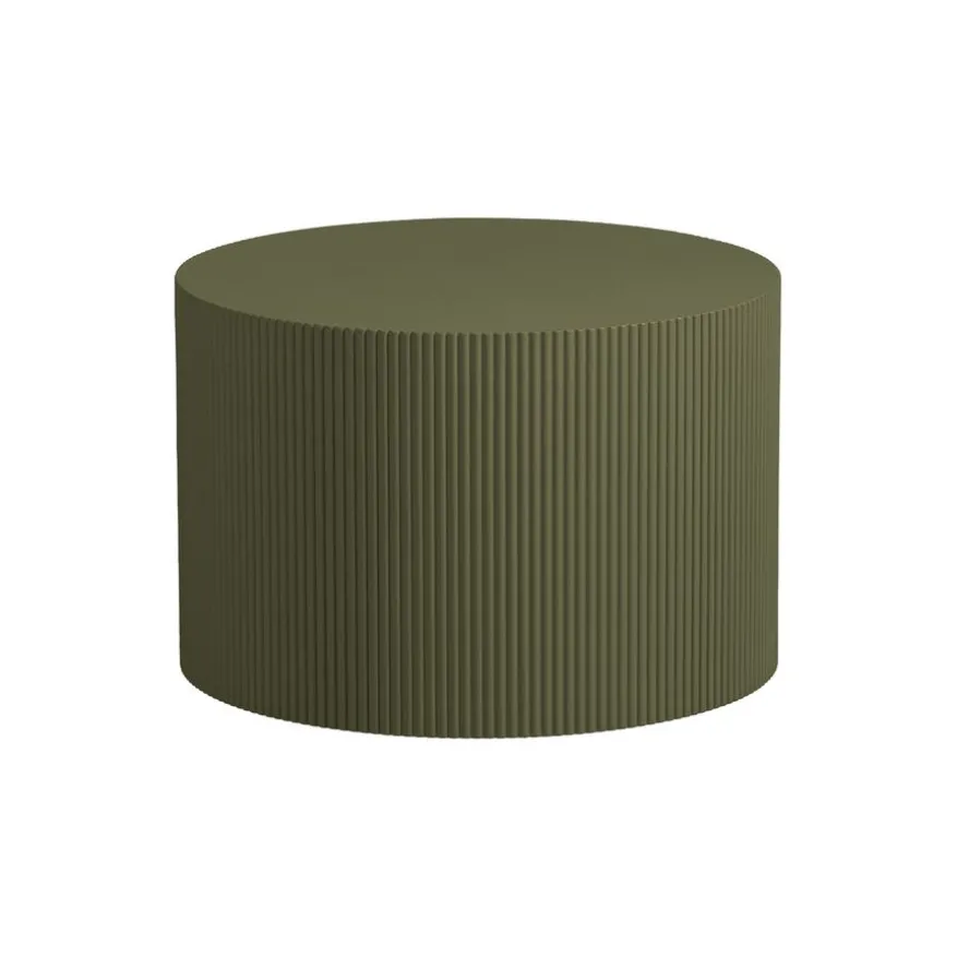 WOOOD Bijzettafel Sanne Groen - Ø 60 cm