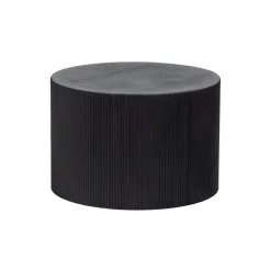 WOOOD Bijzettafel Sanne Zwart - Ø 60 cm