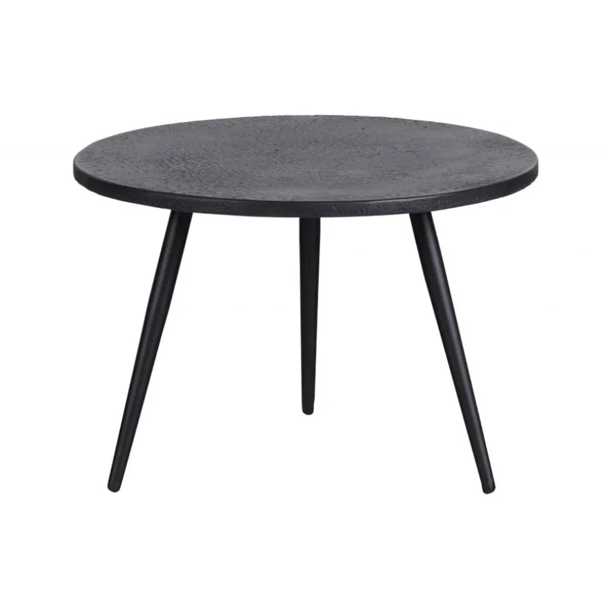WOOOD Bijzettafel Suze Zwart - set 2 stuks