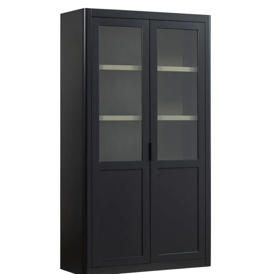 WOOOD Buffetkast Gunnar Zwart - 120x217x48 cm