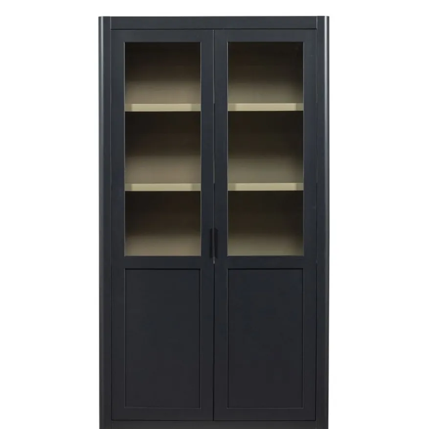 WOOOD Buffetkast Gunnar Zwart - 120x217x48 cm