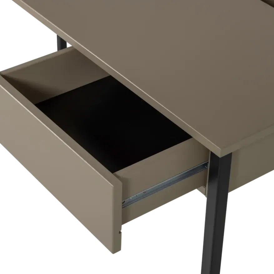 WOOOD Bureau New Julius Mud - 126x75x53 cm