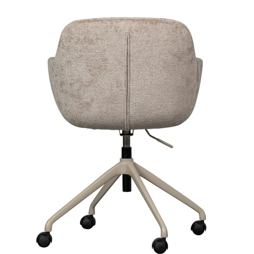 WOOOD Bureaustoel Morros Taupe